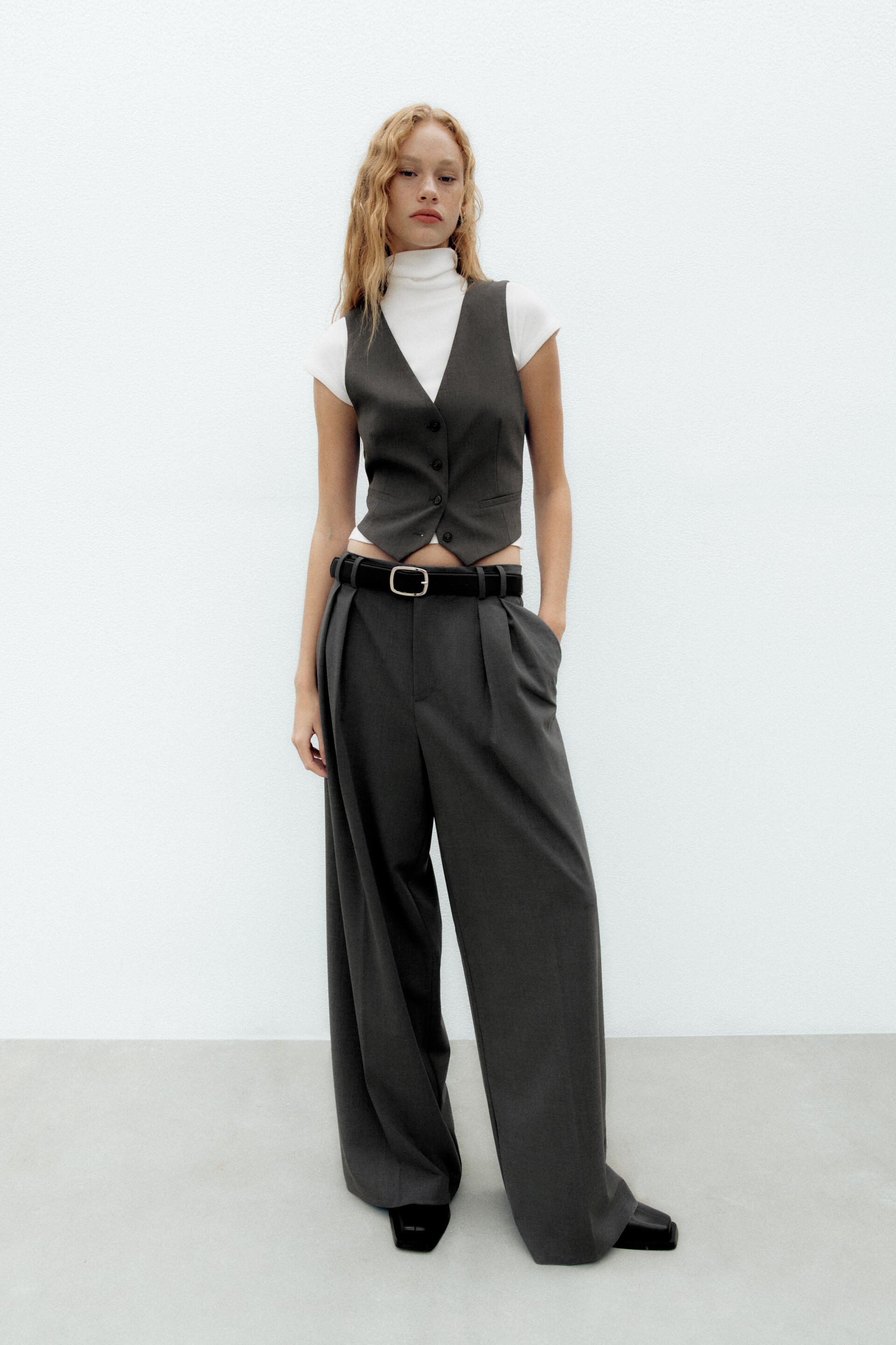 Zara grey pants clearance